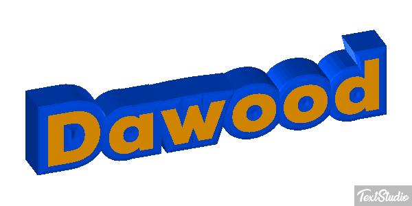 Dawood Text effect