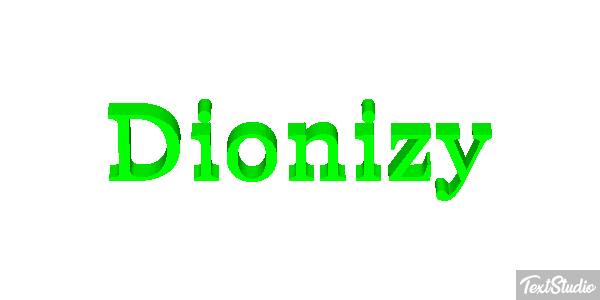Dionizy Effet de texte