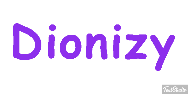 Dionizy Effet de texte