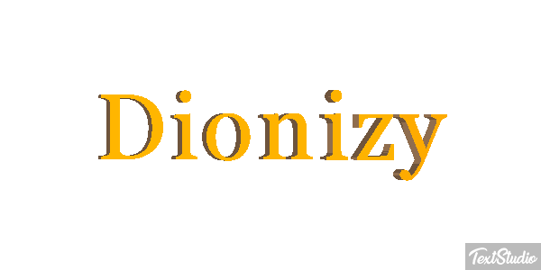 Dionizy Effet de texte