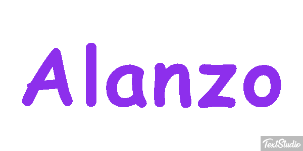 Alanzo Efekt tekstowy