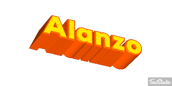 Alanzo Efekt tekstowy