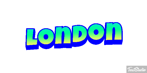 London Efekt tekstowy