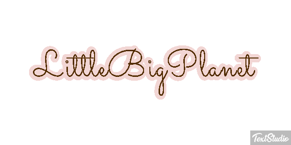LittleBigPlanet Effet de texte