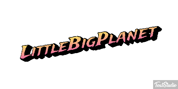 LittleBigPlanet Effet de texte