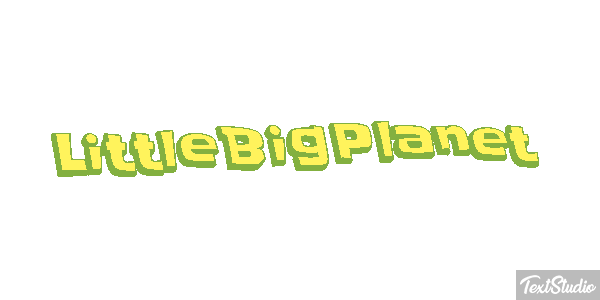 LittleBigPlanet Effet de texte