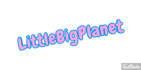 LittleBigPlanet Effet de texte