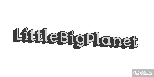 LittleBigPlanet Effet de texte