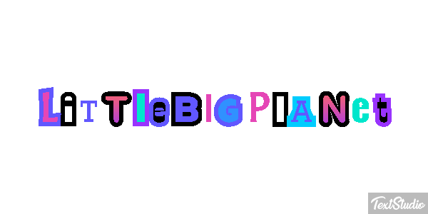 LittleBigPlanet Effet de texte