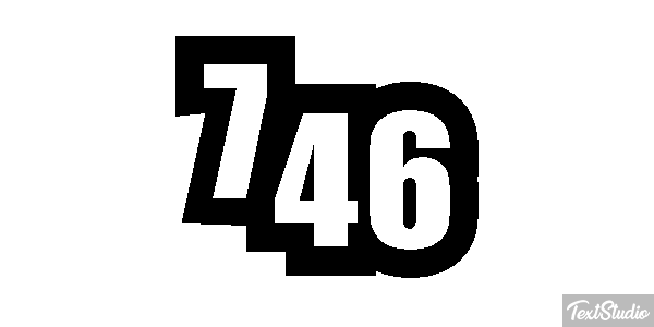 746 Texteffekt