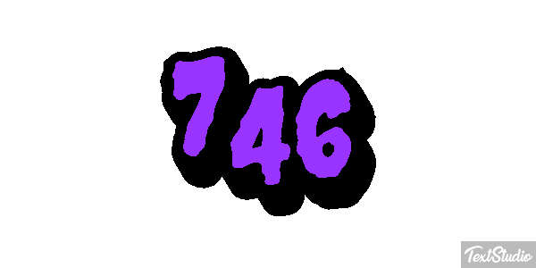 746 Texteffekt