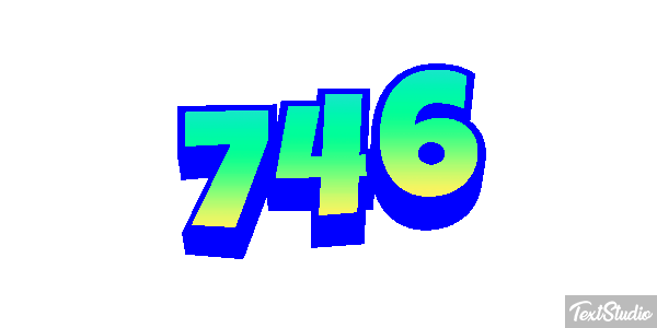 746 Texteffekt