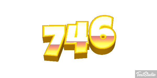 746 Texteffekt