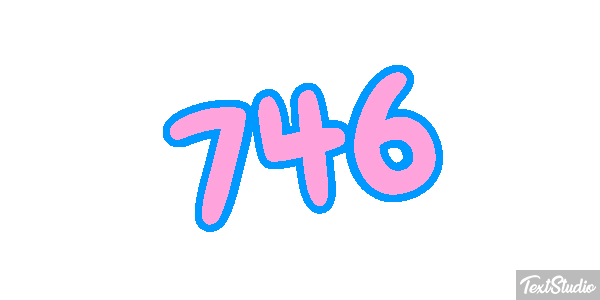 746 Texteffekt