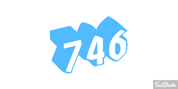 746 Texteffekt