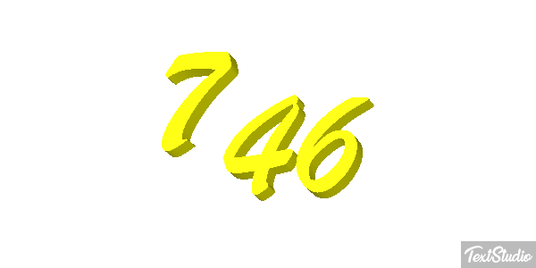 746 Texteffekt
