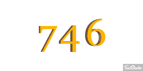 746 Texteffekt