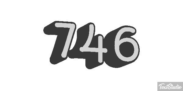 746 Texteffekt