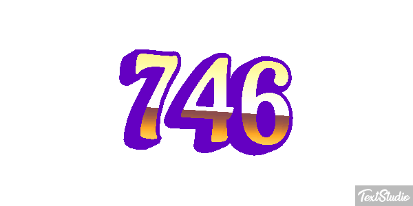 746 Texteffekt
