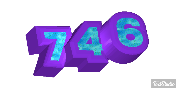 746 Texteffekt