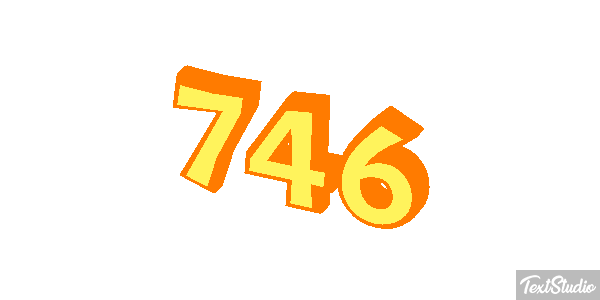 746 Texteffekt