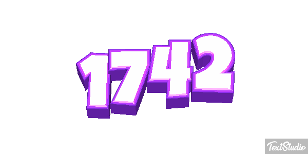 1742 Text effect