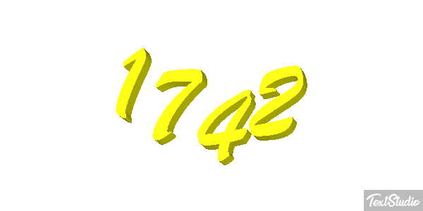 1742 Text effect