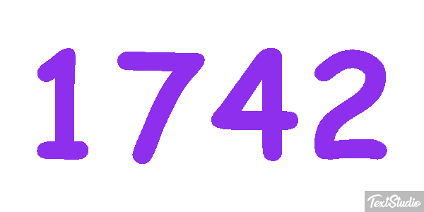 1742 Text effect