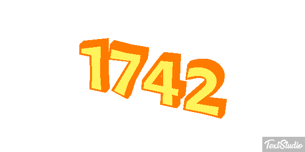 1742 Text effect