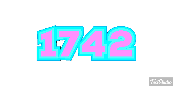 1742 Text effect