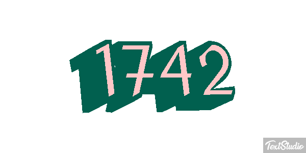 1742 Text effect