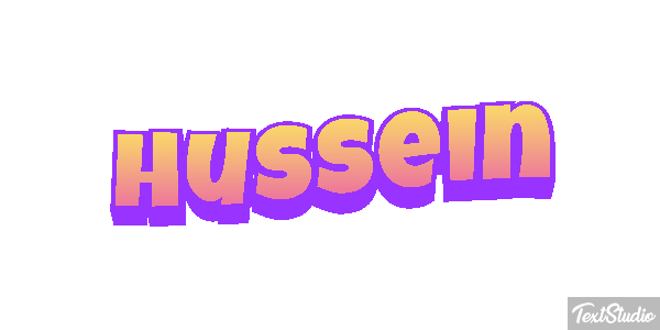 Hussein Текстовый эффект