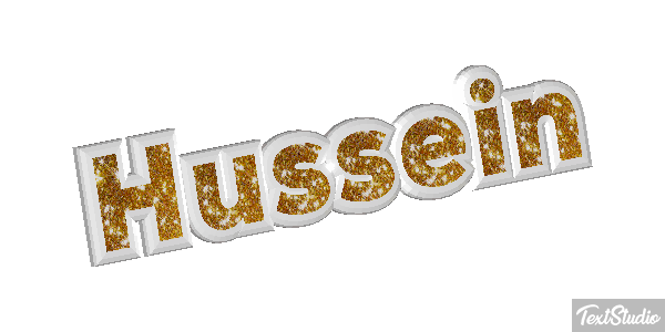 Hussein Текстовый эффект
