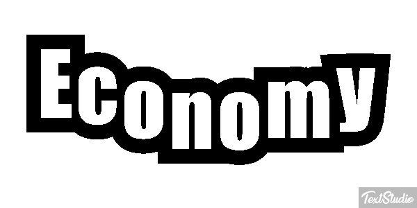 Economy Efecto de texto