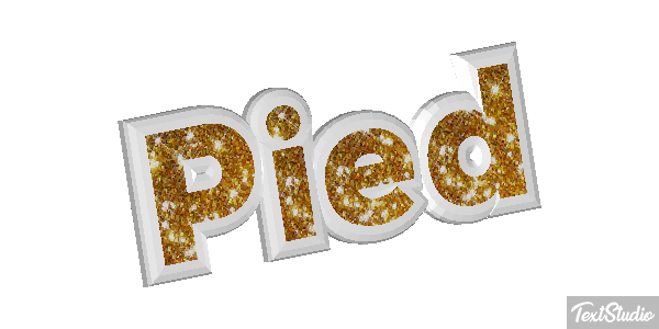 Pied Tekst effect