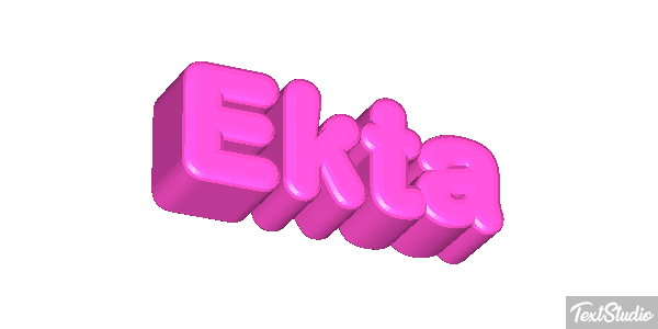 Ekta Text effect