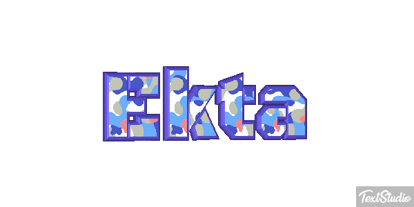 Ekta Text effect