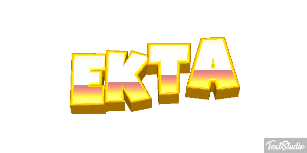 Ekta Text effect