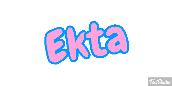 Ekta Text effect