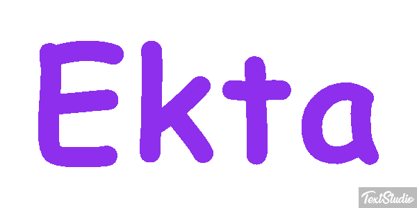 Ekta Text effect