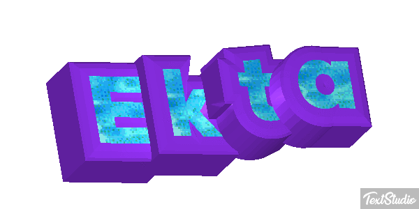 Ekta Text effect