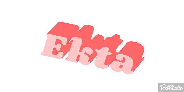 Ekta Text effect