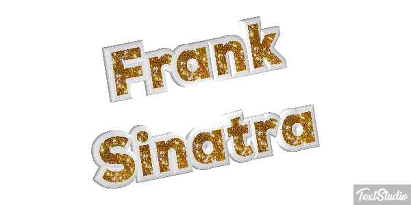 Frank Sinatra Efeito do texto