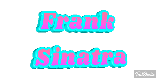 Frank Sinatra Efeito do texto