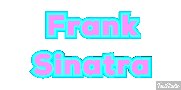 Frank Sinatra Efeito do texto