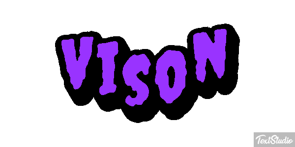 Visón Texteffekt