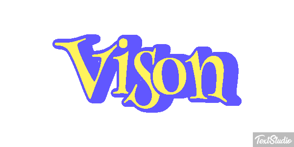 Visón Texteffekt