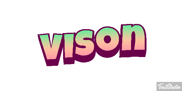 Visón Texteffekt