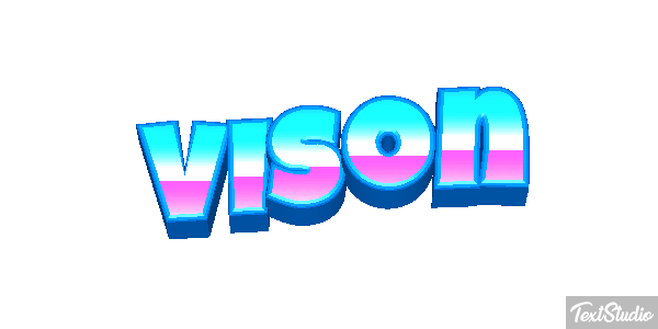 Visón Texteffekt