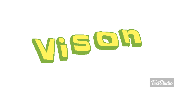 Visón Texteffekt